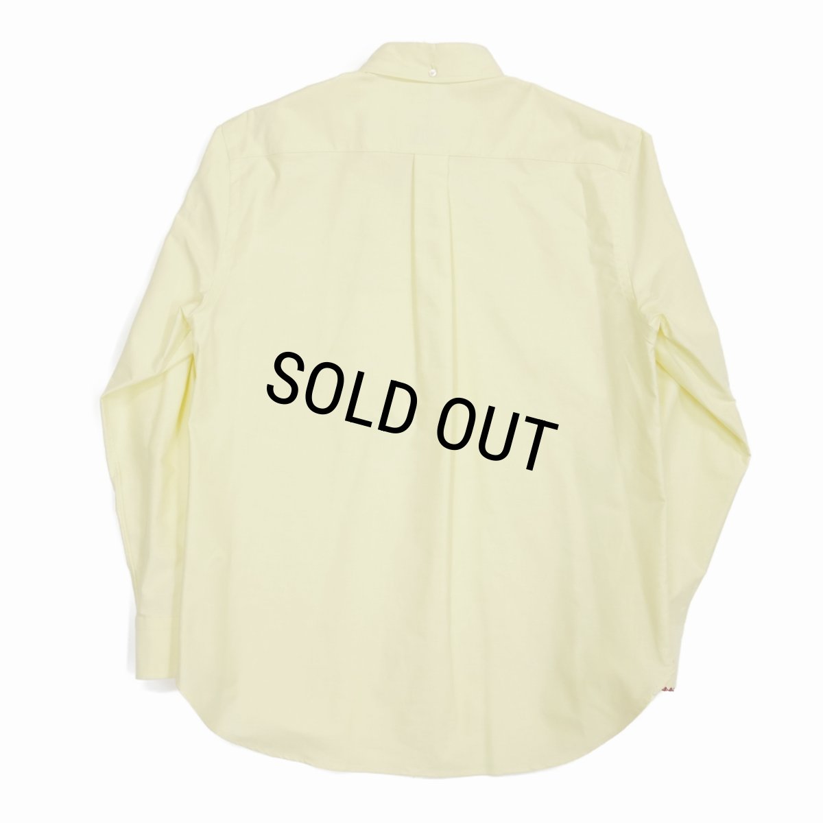 画像2: 【60%OFF】DAIRIKU/"Benjamin" BD Oxford Shirt（Yellow）［BDオックスフォードシャツ-23春夏］ (2)