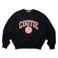 画像1: COOTIE PRODUCTIONS/Heavy Oz Sweat Crew（COLLEGE）（Black）［スウェットクルー-23春夏］ (1)