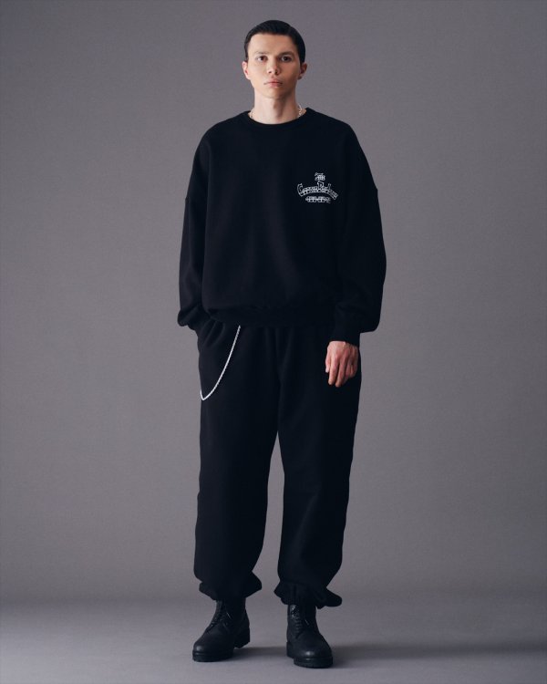 画像3: COOTIE PRODUCTIONS/Heavy Oz Sweat Easy Pants（Black）［スウェットイージーパンツ-23春夏］