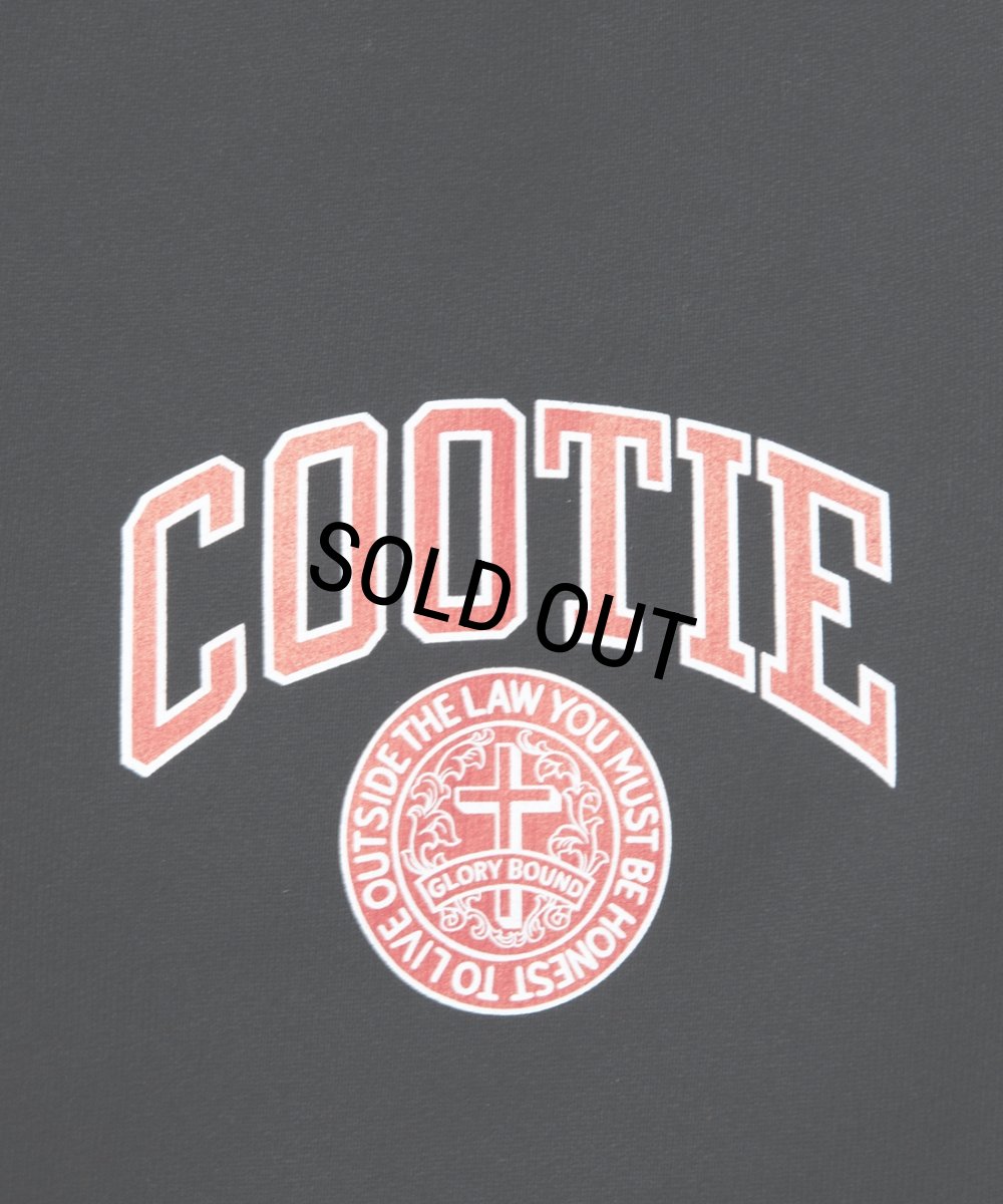 画像3: COOTIE PRODUCTIONS/Heavy Oz Sweat Easy Pants（COLLEGE）（Black）［スウェットイージーパンツ-23春夏］ (3)