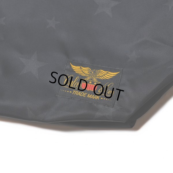 画像3: CALEE/Allover star pattern MA-1 nylon shoulder bag（Black）［ショルダーバッグ-23春夏］
