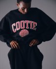 画像4: COOTIE PRODUCTIONS/Heavy Oz Sweat Crew（COLLEGE）（Black）［スウェットクルー-23春夏］ (4)