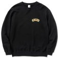 画像2: CALEE/B.L Bunny crew neck sweat（Black）［クルーネックスウェット-23春夏］ (2)