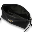 画像3: CALEE/Cordura fabric tm logo pouch（Black）［ショルダーポーチ-23春夏］