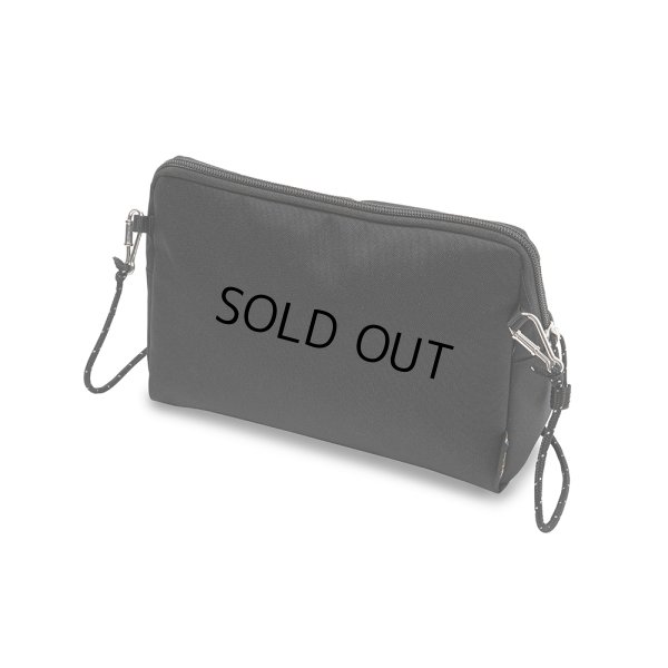 画像2: CALEE/Cordura fabric tm logo pouch（Black）［ショルダーポーチ-23春夏］