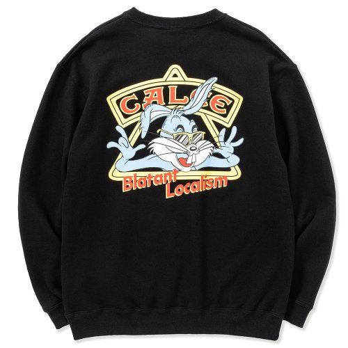 他の写真2: CALEE/B.L Bunny crew neck sweat（Black）［クルーネックスウェット-23春夏］