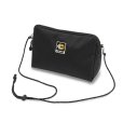 画像1: CALEE/Cordura fabric tm logo pouch（Black）［ショルダーポーチ-23春夏］ (1)