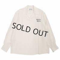 WACKO MARIA/50'S OPEN COLLAR SHIRT（TYPE-2）（IVORY）［50'Sオープンカラーシャツ-23春夏］