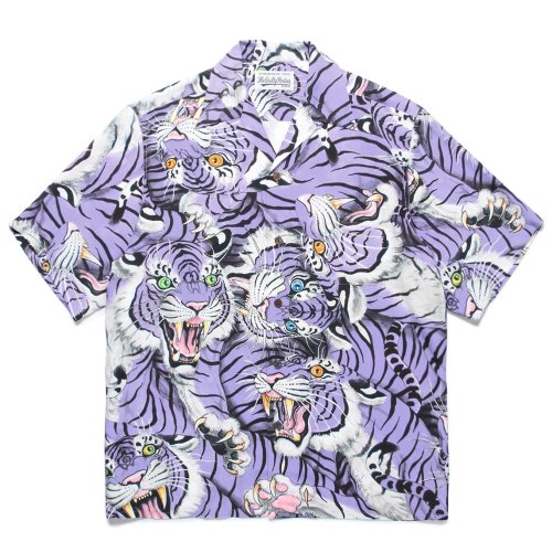 他の写真1: WACKO MARIA/TIM LEHI / HAWAIIAN SHIRT S/S（PURPLE）［ハワイアンシャツ-23春夏］