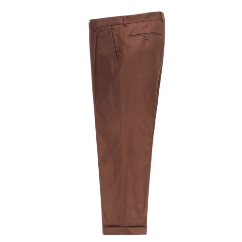 他の写真2: WACKO MARIA/PLEATED TROUSERS（TYPE-1）（BROWN）［ワンタックT/Cスラックス(TYPE-1)-23春夏］