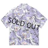 WACKO MARIA/TIM LEHI / HAWAIIAN SHIRT S/S（PURPLE）［ハワイアンシャツ-23春夏］