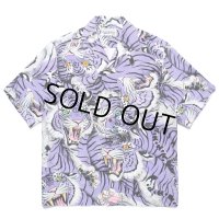 WACKO MARIA/TIM LEHI / HAWAIIAN SHIRT S/S（PURPLE）［ハワイアンシャツ-23春夏］
