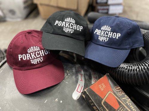 他の写真3: PORKCHOP/B&S BASE CAP（BURGUNDY）［6パネルキャップ-23春夏］