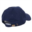 画像2: PORKCHOP/B&S BASE CAP（NAVY）［6パネルキャップ-23春夏］ (2)