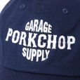 画像3: PORKCHOP/B&S BASE CAP（NAVY）［6パネルキャップ-23春夏］ (3)