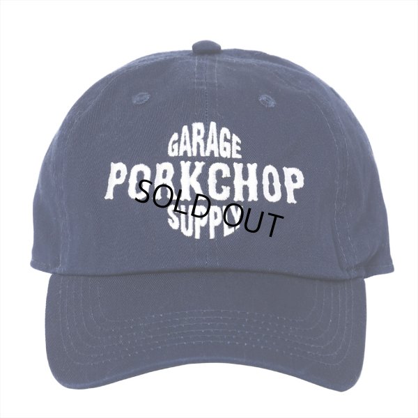 画像1: PORKCHOP/B&S BASE CAP（NAVY）［6パネルキャップ-23春夏］