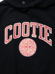 画像2: COOTIE PRODUCTIONS/Heavy Oz Sweat Hoodie（COLLEGE）（Black）［スウェットフーディー-23春夏］ (2)