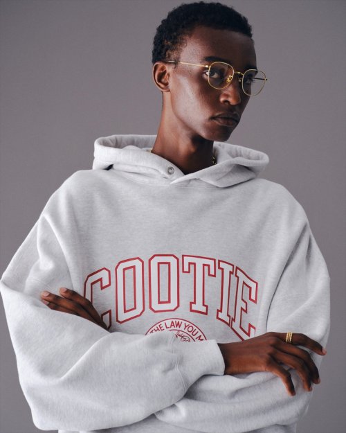他の写真3: COOTIE PRODUCTIONS/Heavy Oz Sweat Hoodie（COLLEGE）（Oatmeal）［スウェットフーディー-23春夏］