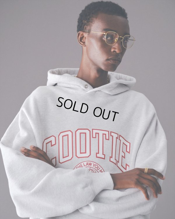 画像4: COOTIE PRODUCTIONS/Heavy Oz Sweat Hoodie（COLLEGE）（Oatmeal）［スウェットフーディー-23春夏］