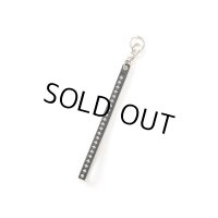 CALEE/Studs leather wrist strap（Black）［スタッズレザーリストストラップ-23春夏］