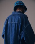 画像5: COOTIE PRODUCTIONS/Denim Work Shirt（Indigo Fade）［フェード加工デニムワークシャツ-23春夏］ (5)