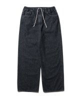 COOTIE PRODUCTIONS/5 Pocket Denim Easy Pants（Black Fade）［フェード加工デニムイージーパンツ-23春夏］