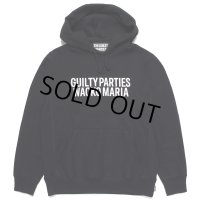 WACKO MARIA/HEAVY WEIGHT PULL OVER HOODED SWEAT SHIRT（BLACK）［プルオーバーパーカー-23春夏］