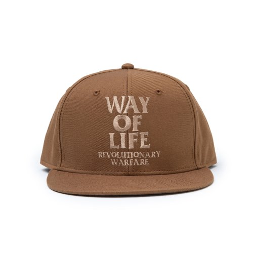 他の写真1: RATS/EMBROIDERY CAP "WAY OF LIFE"（BROWN）［"WAY OF LIFE"キャップ-23春夏］