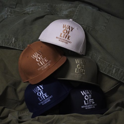 他の写真2: RATS/EMBROIDERY CAP "WAY OF LIFE"（BROWN）［"WAY OF LIFE"キャップ-23春夏］