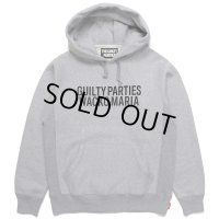 WACKO MARIA/HEAVY WEIGHT PULL OVER HOODED SWEAT SHIRT（GRAY）［プルオーバーパーカー-23春夏］