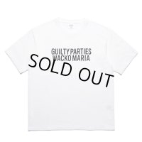 WACKO MARIA/WASHED HEAVY WEIGHT T-SHIRT（WHITE）［プリントT-23春夏］