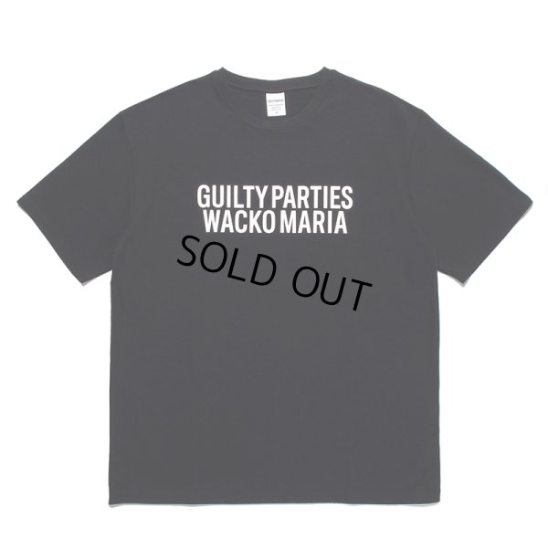 画像1: WACKO MARIA/WASHED HEAVY WEIGHT T-SHIRT（BLACK）［プリントT-23春夏］