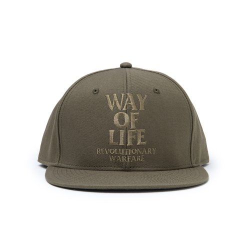 他の写真1: RATS/EMBROIDERY CAP "WAY OF LIFE"（KHAKI）［"WAY OF LIFE"キャップ-23春夏］