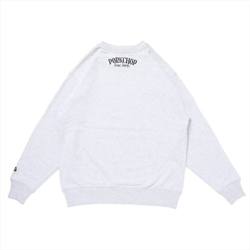 他の写真2: PORKCHOP/PORK FRONT SWEAT（GRAY）［クルーネックスウェット-23春夏］