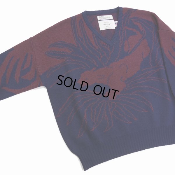 画像3: DAIRIKU/"Leopard" Pullover Knit（Navy） 【40%OFF】［レオパードプルオーバーニット-23春夏］