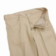 画像4: DAIRIKU/"Straight" Pressed Pants（Beige）［"ストレート"スタプレパンツ-23春夏］