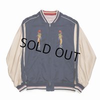 DAIRIKU/"Japan" Ska Jamper（Navy&Pink） 【30%OFF】［リバーシブルスカジャン-23春夏］