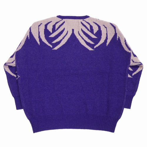 他の写真2: DAIRIKU/"Leopard" Pullover Knit（Purple） 【30%OFF】［レオパードプルオーバーニット-23春夏］
