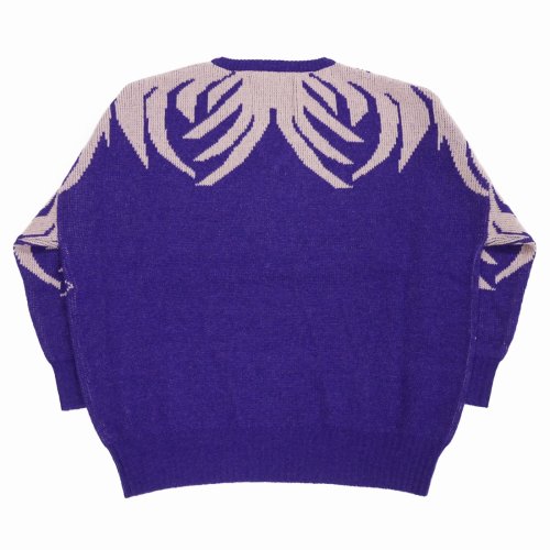 他の写真2: 【50%OFF】DAIRIKU/"Leopard" Pullover Knit（Purple）［レオパードプルオーバーニット-23春夏］