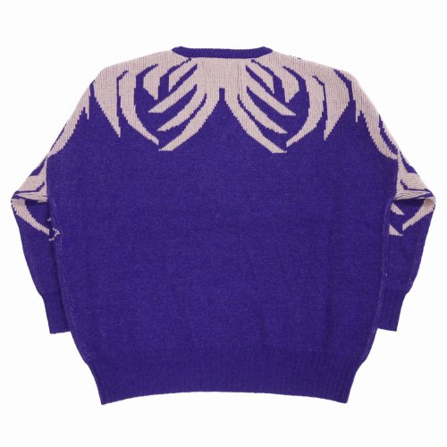 他の写真2: DAIRIKU/"Leopard" Pullover Knit（Purple） 【40%OFF】［レオパードプルオーバーニット-23春夏］