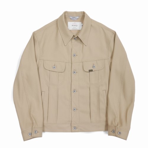 他の写真1: DAIRIKU/Polyester Jacket（Beige） 【30%OFF】［ポリエステルJKT-23春夏］