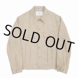DAIRIKU/Polyester Jacket（Beige） 【30%OFF】［ポリエステルJKT-23春夏］