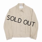 DAIRIKU/Polyester Jacket（Beige） 【30%OFF】［ポリエステルJKT-23春夏］