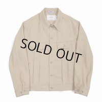 DAIRIKU/Polyester Jacket（Beige） 【30%OFF】［ポリエステルJKT-23春夏］