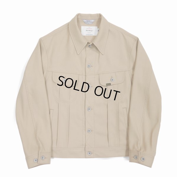 画像1: DAIRIKU/Polyester Jacket（Beige） 【30%OFF】［ポリエステルJKT-23春夏］