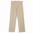 画像2: DAIRIKU/"Straight" Pressed Pants（Beige）［"ストレート"スタプレパンツ-23春夏］ (2)