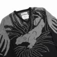 画像4: DAIRIKU/"Leopard" Pullover Knit（Black） 【30%OFF】［レオパードプルオーバーニット-23春夏］