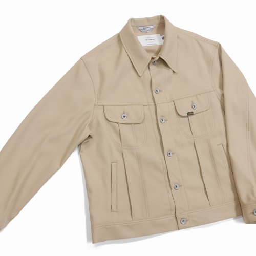 他の写真3: DAIRIKU/Polyester Jacket（Beige） 【30%OFF】［ポリエステルJKT-23春夏］