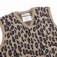 画像3: DAIRIKU/Oversized Lame Knit Vest（Leopard） 【40%OFF】［オーバーサイズラメニットベスト-23春夏］ (3)