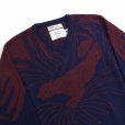 画像4: DAIRIKU/"Leopard" Pullover Knit（Navy） 【40%OFF】［レオパードプルオーバーニット-23春夏］ (4)